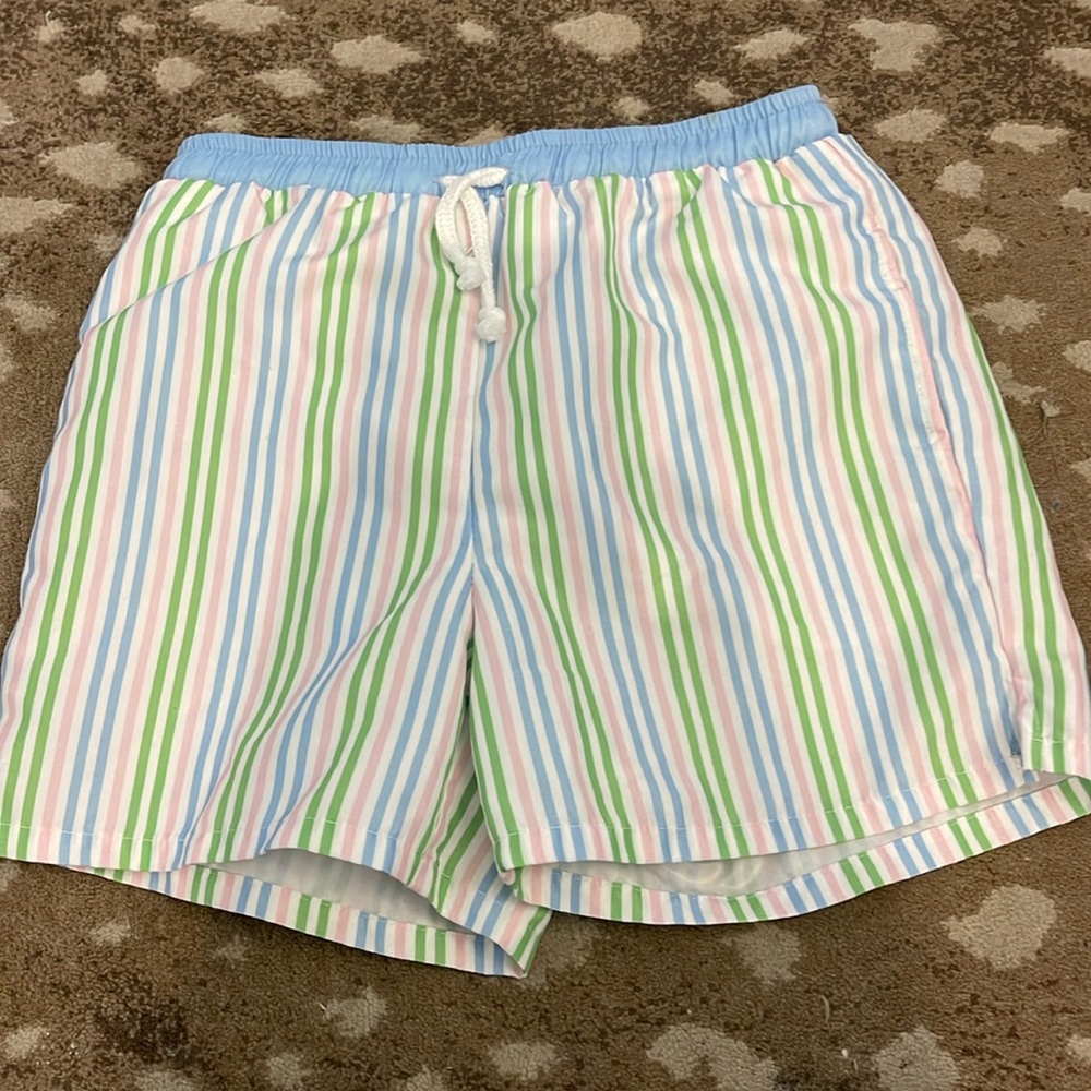 Little English Swim Trunks